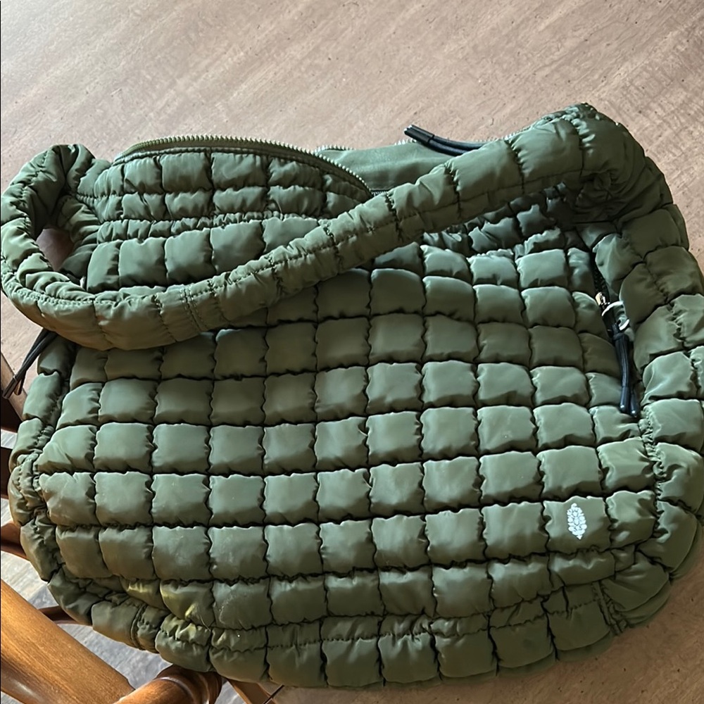 Olive Quilted Women's Bag